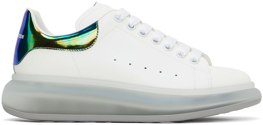 Alexander McQueen White & Multicolor Oversized Sneakers