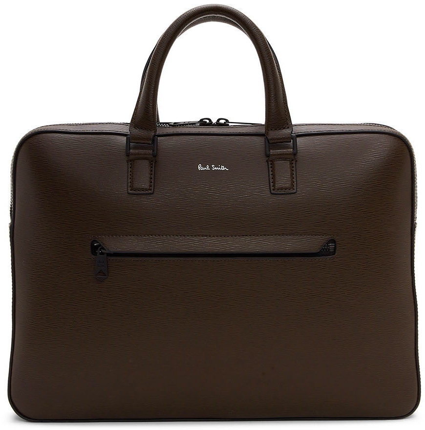 Hjgzbxlx Work Business Privacy Handmade Briefcases Men Genuine Soft Leather Bag for Lawyer Office Slim Business Shoulder Bag Color : Coffee