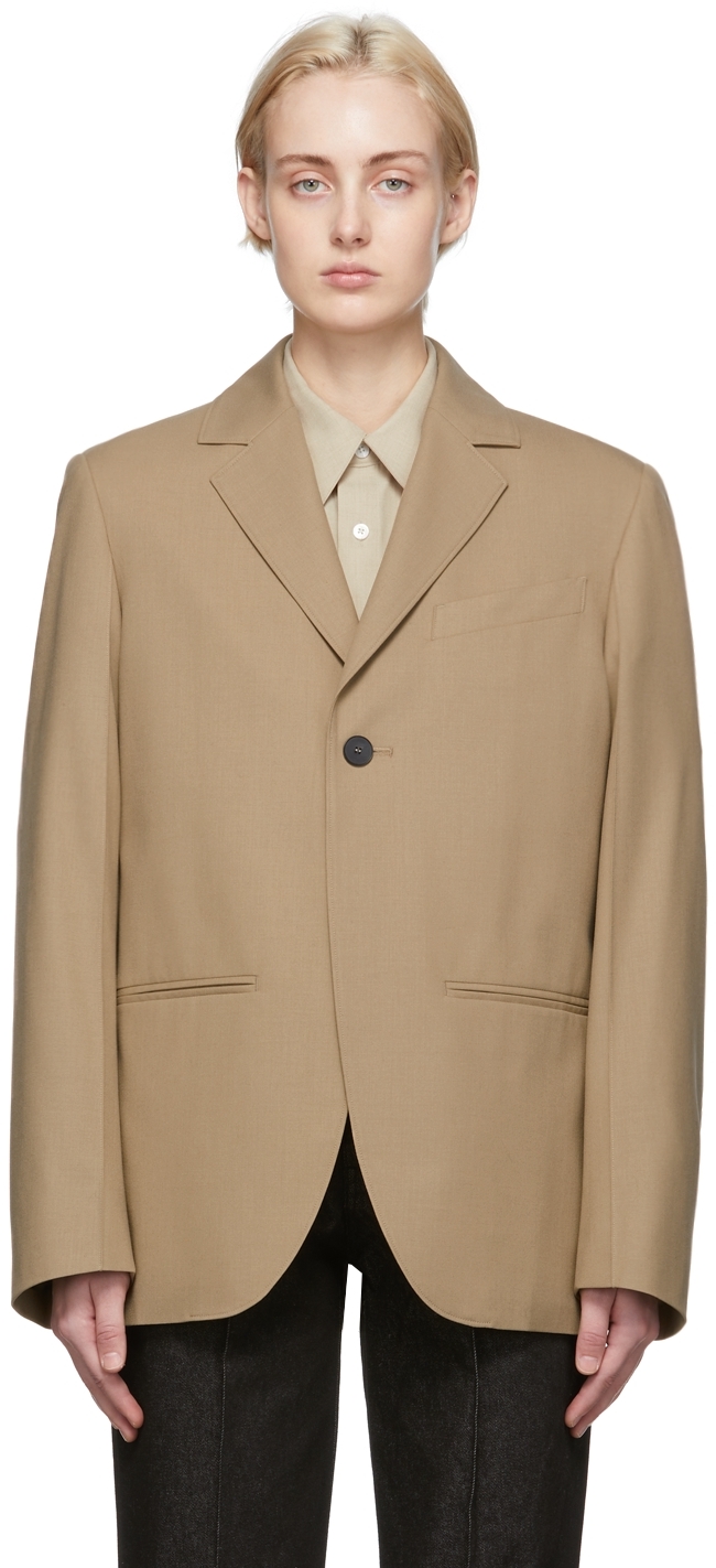 ssense blazer off white