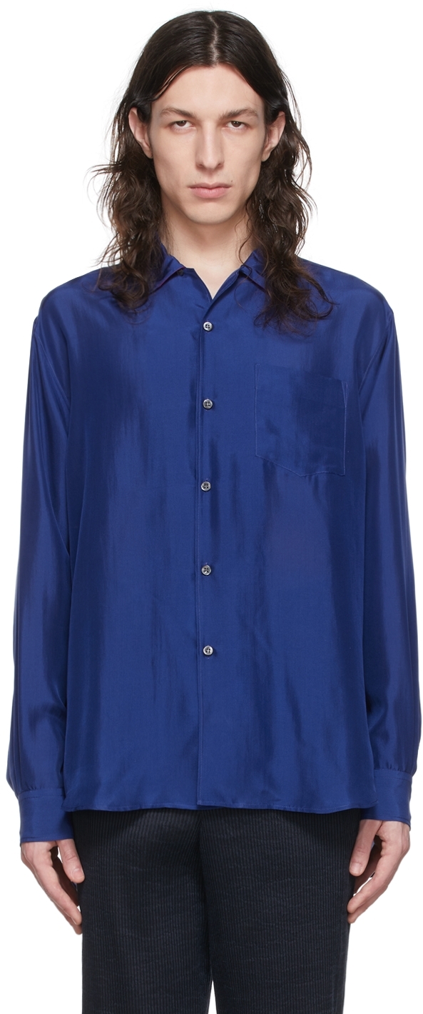 Giorgio Armani silk shirt シルクシャツ