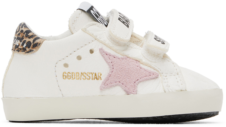 Golden Goose Baby Off-White School Sneakers