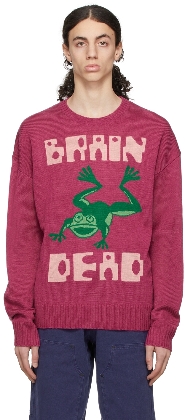 Pink Frogger Sweater