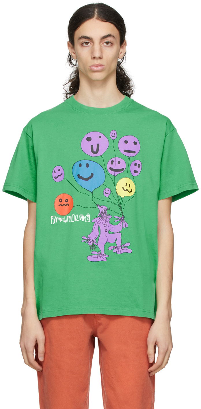 Brain Dead Green Balloon Man T-Shirt