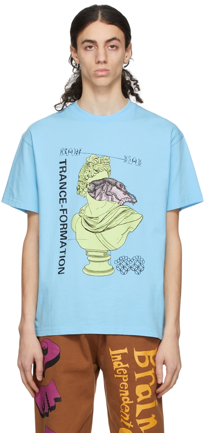 Brain Dead Blue Trance Formation T-Shirt