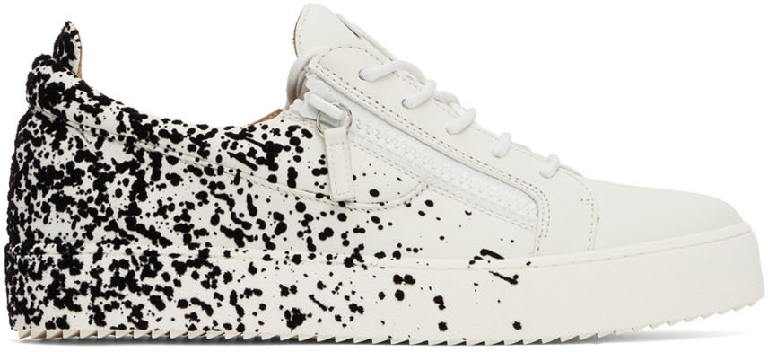 zanotti blanche et noir