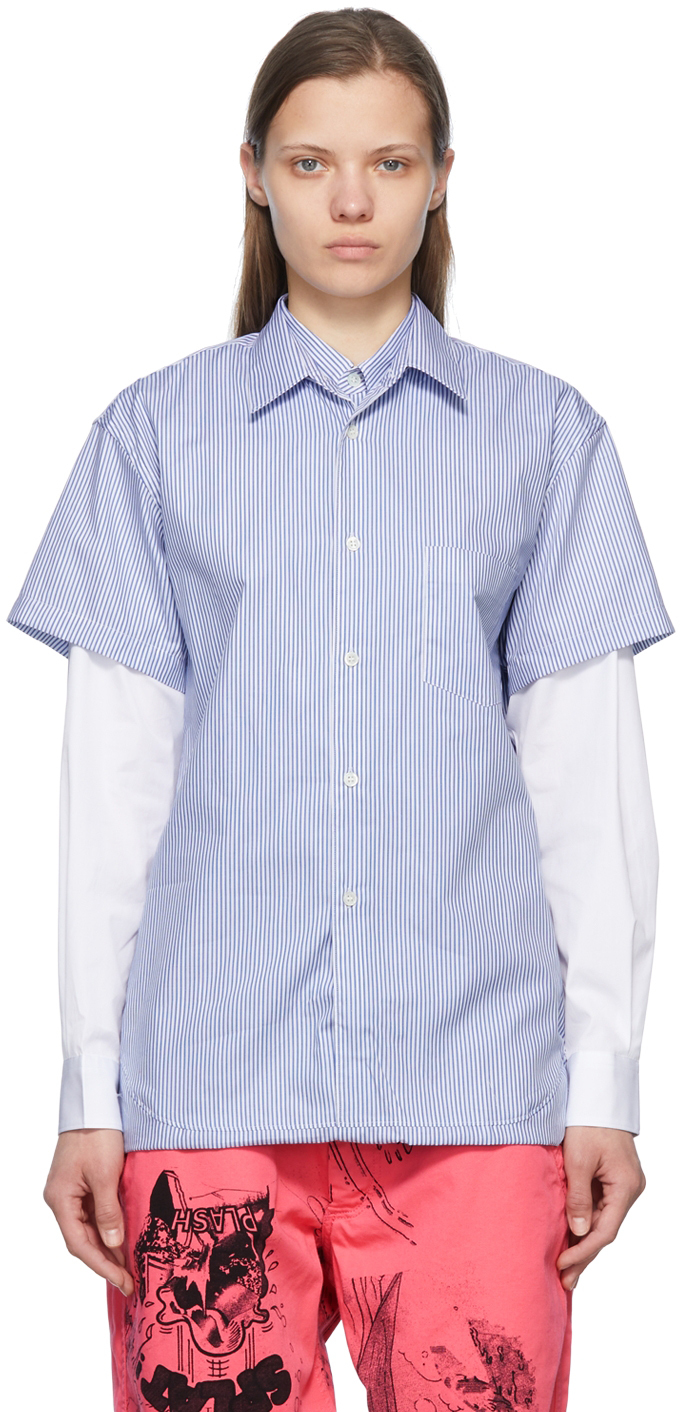 Blue Cotton Shirt