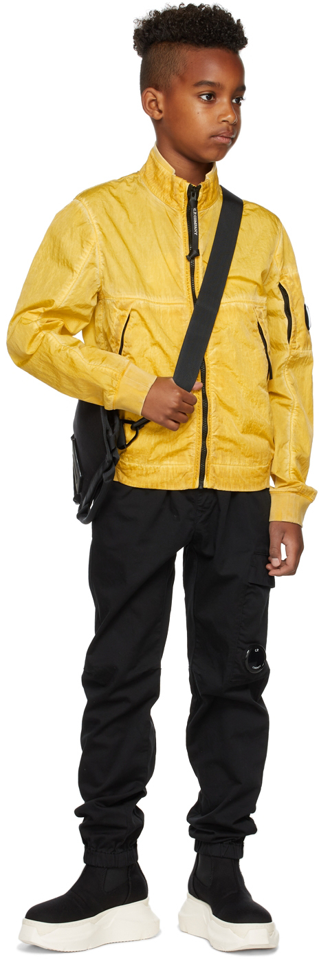 C.p. Company Kids Yellow M.t.t.n. I.c.e. Jacket In 239 Nugget Gold