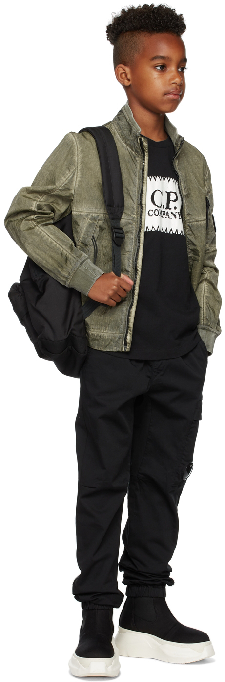 C.p. Company Kids Green M.t.t.n. I.c.e. Jacket In 683 Ivy Green