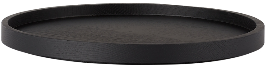 SERAX BLACK VINCENT VAN DUYSEN EDITION PASSE-PARTOUT CIRCULAR TRAY