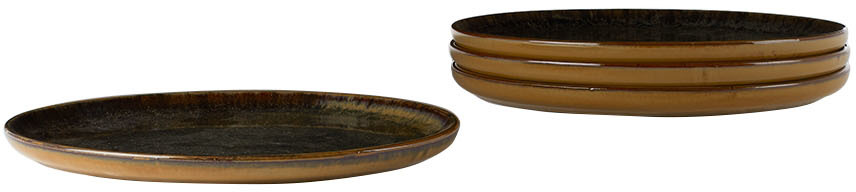 Serax Navy Sergio Herman Edition Surface Dessert Plate Set In Indi Grey
