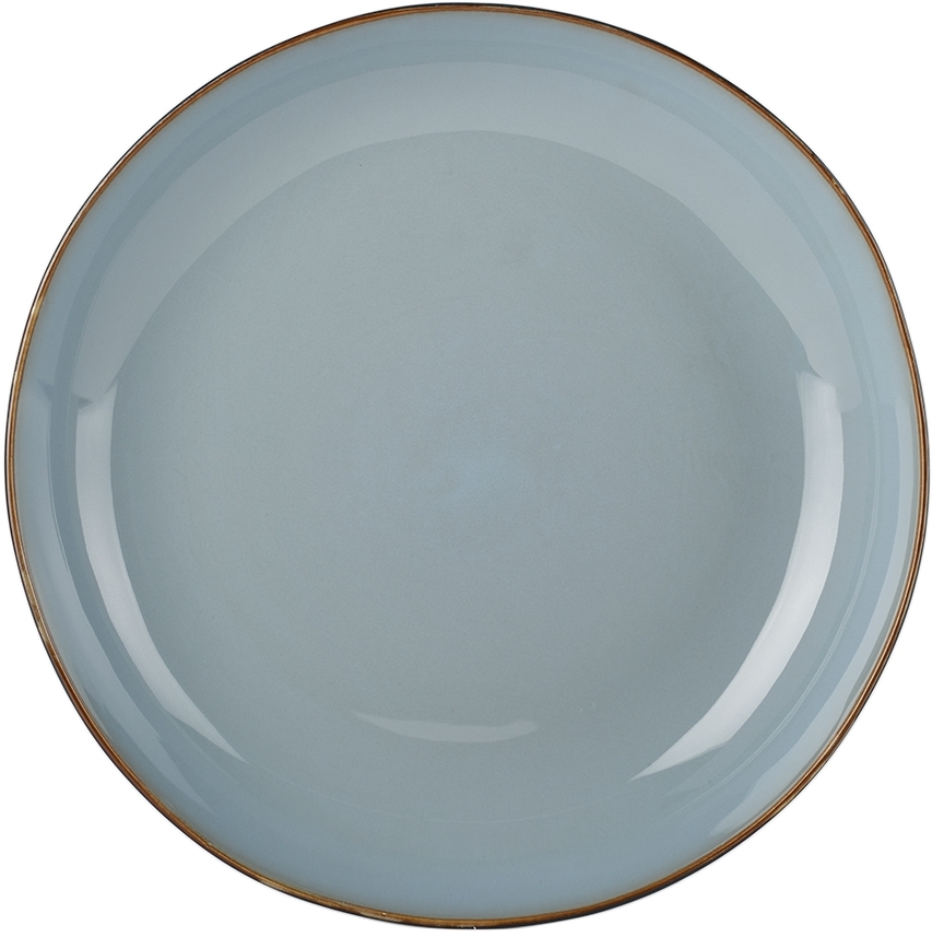 Serax Blue & Navy Anita Le Grelle Edition Terres De Rêves Serving Plate In Smokey Blue / Dark B