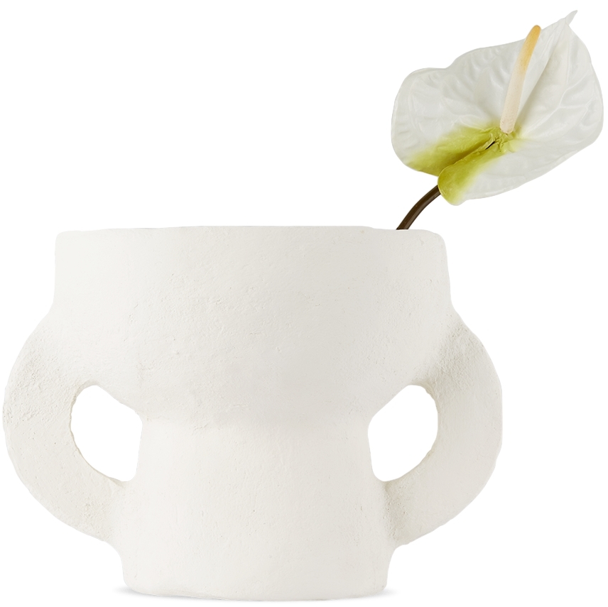 Serax White Marie Michielssen Edition Earth Small Vase