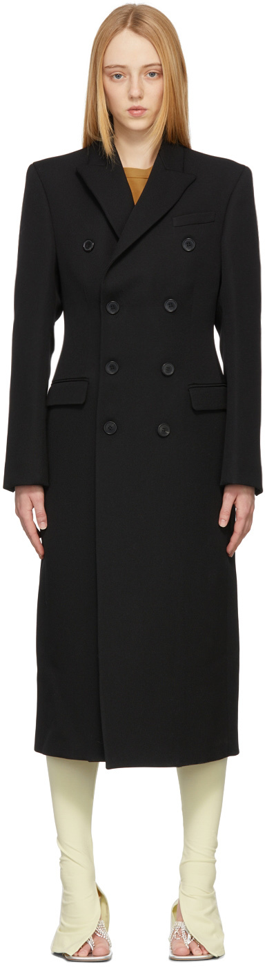 WARDROBE.NYC Black Double-Breasted Coat