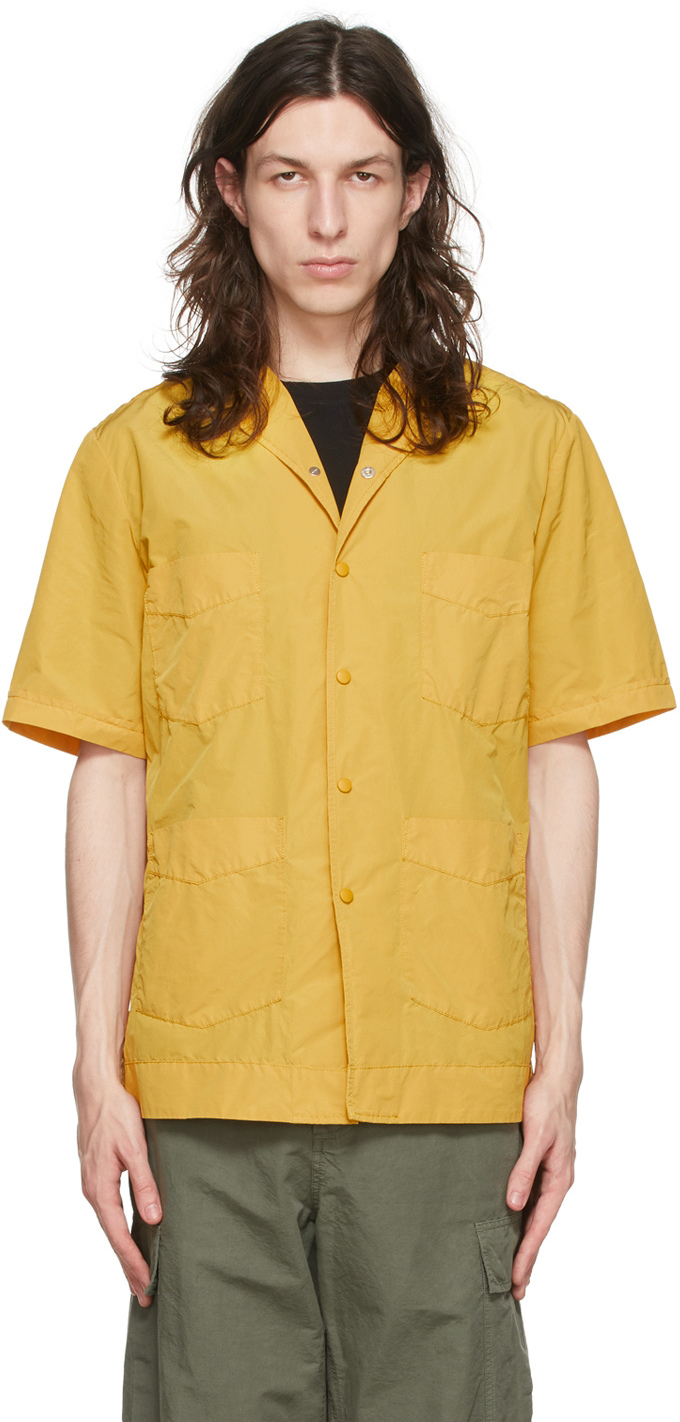 ASPESI: Yellow Frank Shirt | SSENSE