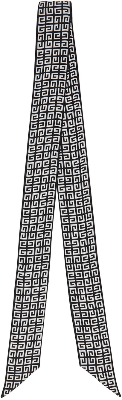 Givenchy Monogram Silk Blend Scarf on SALE