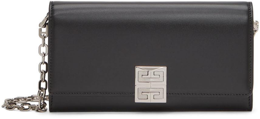 Givenchy ブラック 4G チェーン ウォレット バッグ