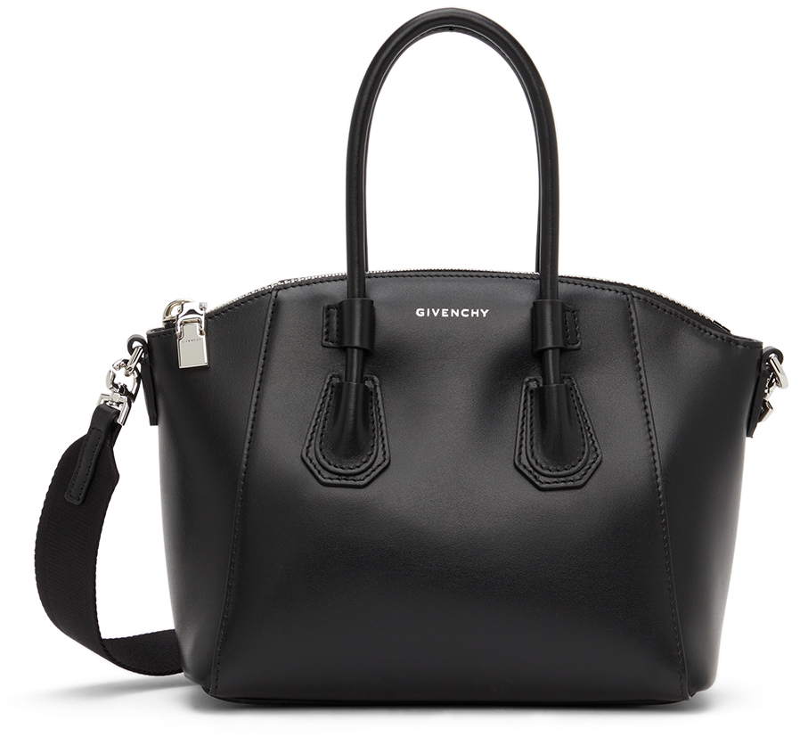 Givenchy Black Mini Antigona Shoulder Bag