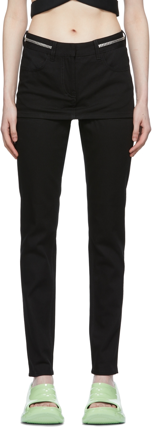 Black Slim-Fit Jeans