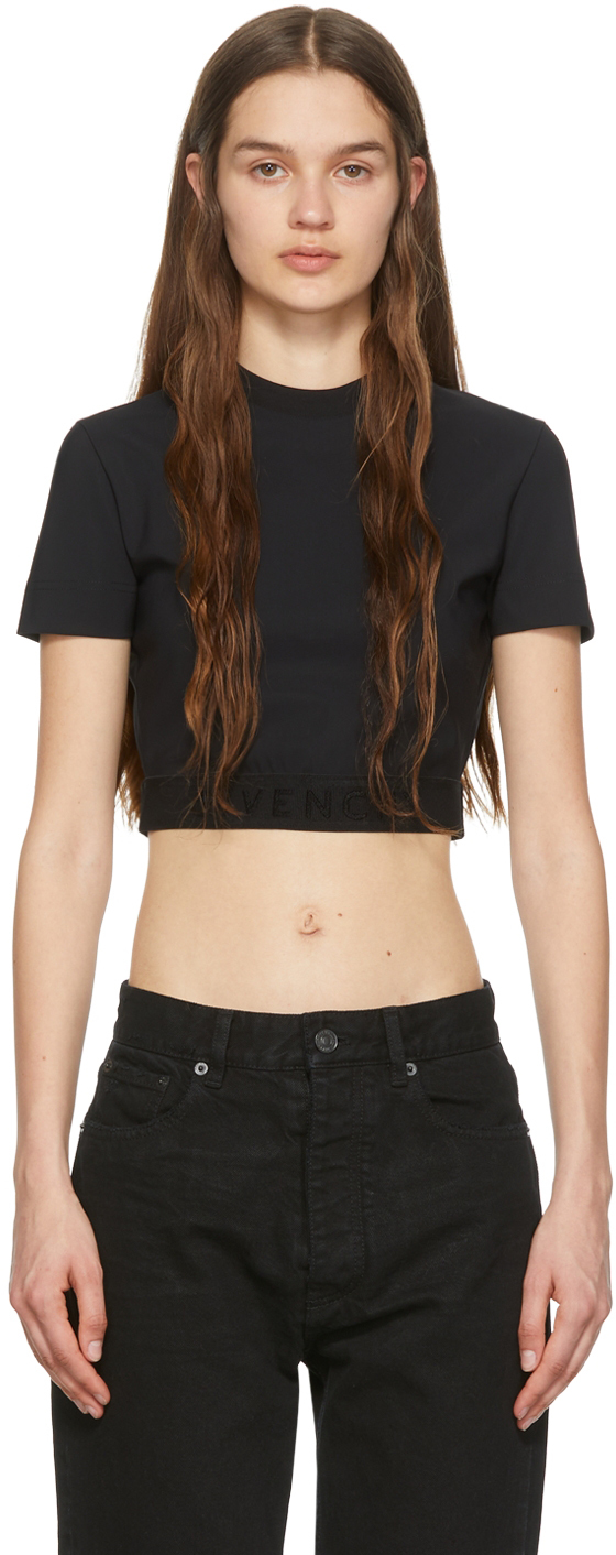 Givenchy Black Nylon T-Shirt