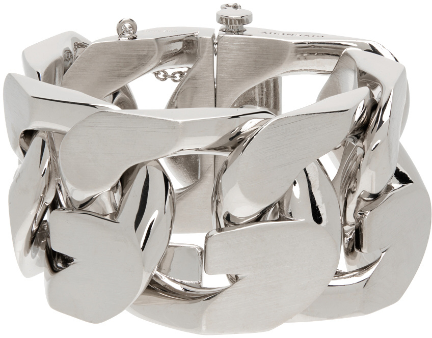 Givenchy Silver Large G Chain Bracelet
