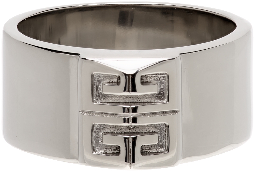 Givenchy Silver 4G Ring
