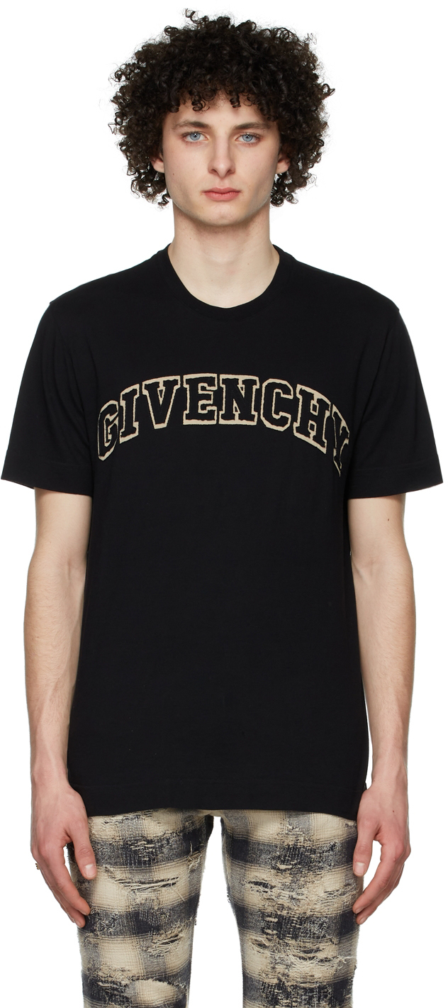Givenchy Black Varsity T-shirt