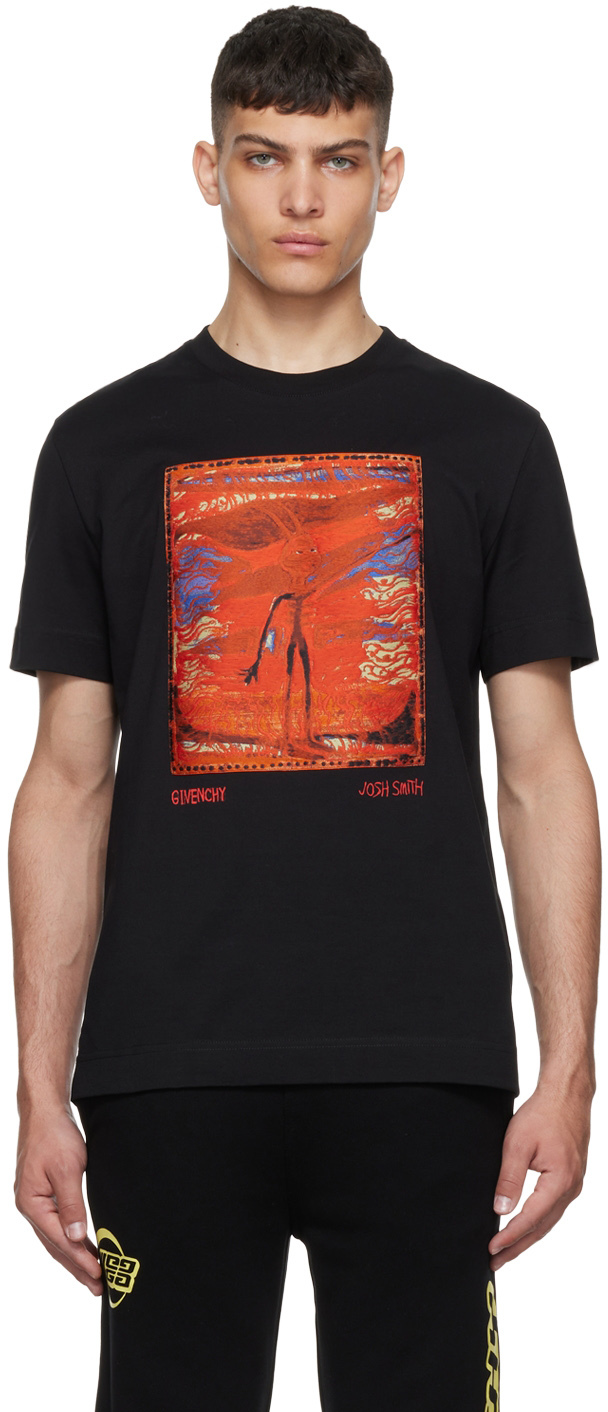 Givenchy: Black Josh Smith Edition T-Shirt | SSENSE