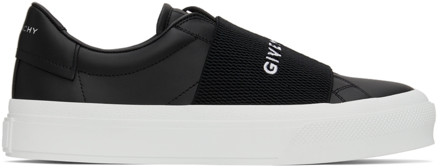 Givenchy Black City Court Slip-On Sneakers