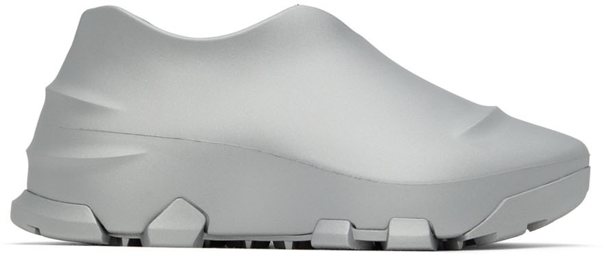 Givenchy Silver Monumental Mallow Low Sneakers