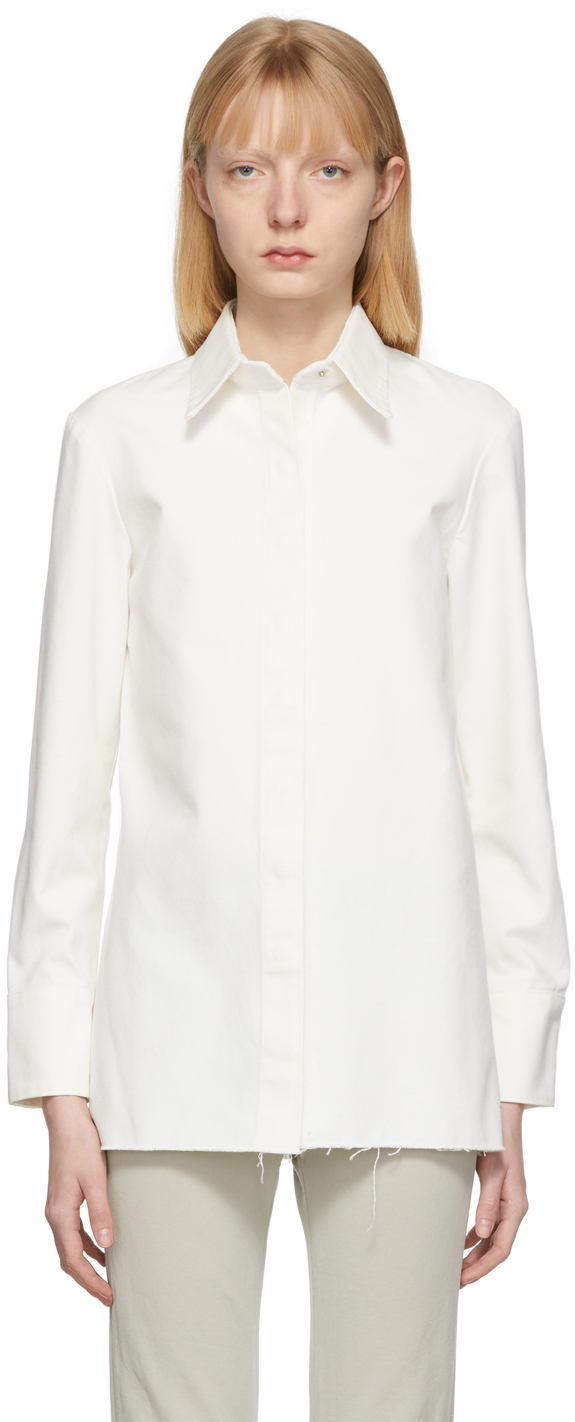 Gabriela Coll Garments White Canvas No.88 Shirt