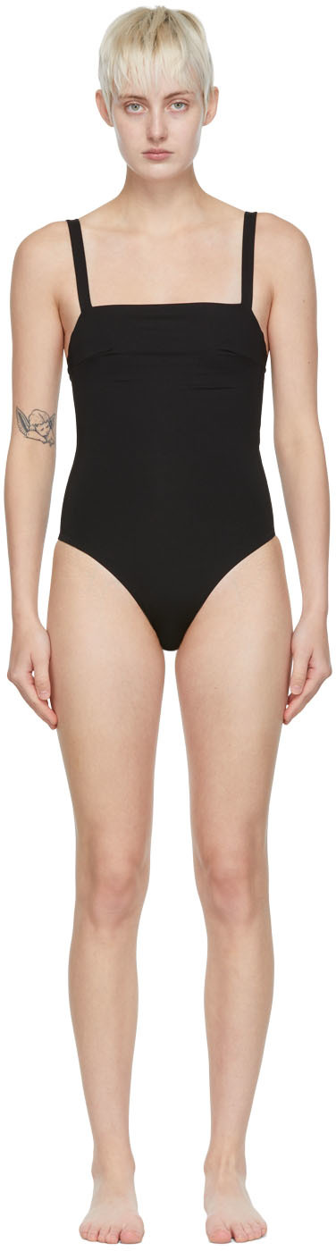 ASCENO Black Palma One-Piece Swimsuit