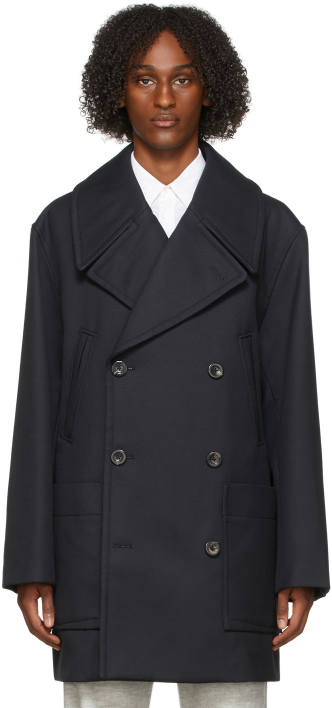oversized peacoat