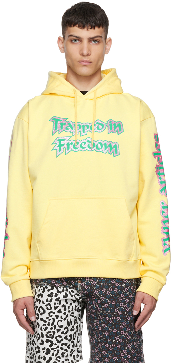 Yellow Organic Cotton Hoodie