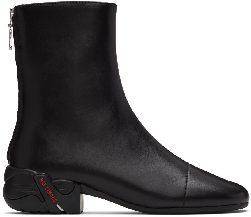 Raf Simons Black Solaris Boots
