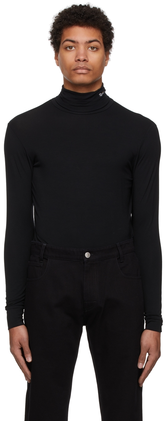 Black Smiley Edition Turtleneck