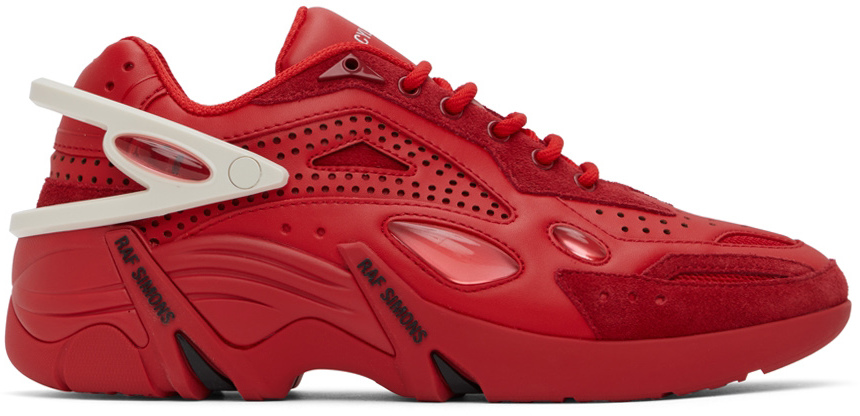red raf simons sneakers