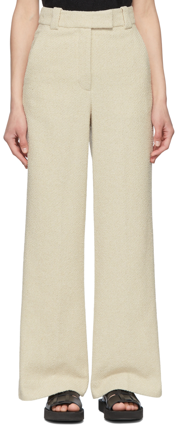by Malene Birger Off-White Cimas Trousers