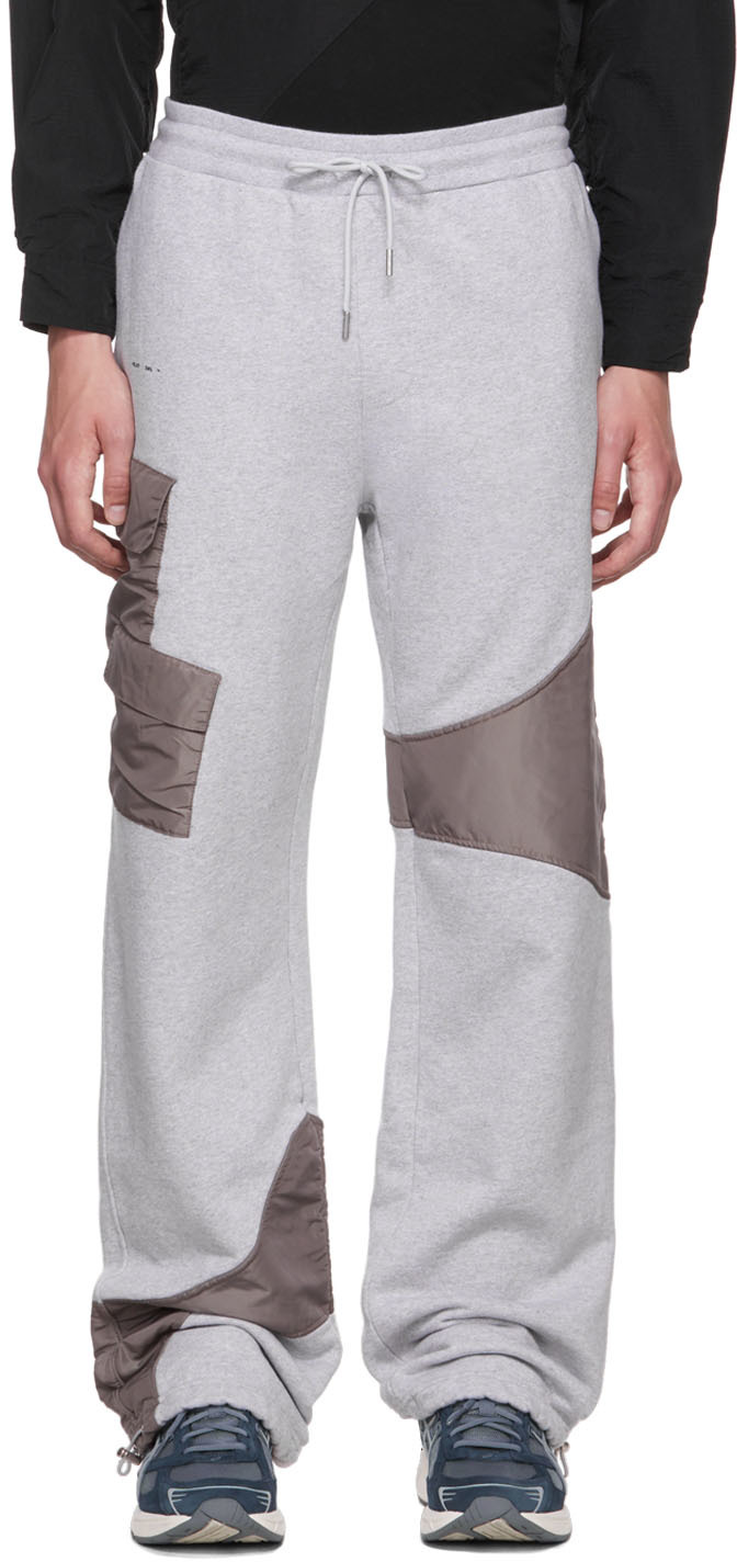 HELIOT EMIL Off-White Punctured Cargo Pants