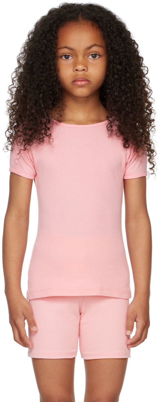 Gil Rodriguez Kids Pink Bellevue T-shirt In Duchess Pink