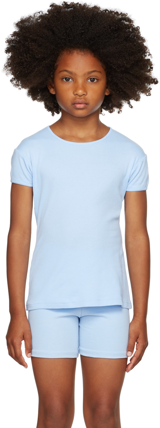 Ssense Abbigliamento Top e t-shirt T-shirt T-shirt a maniche corte Kids Blue Bellevue T-Shirt 
