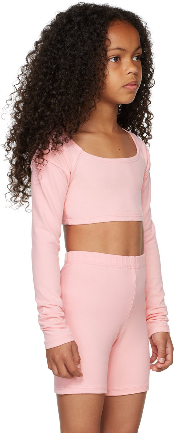 Shop Gil Rodriguez Kids Pink El Tigre Chiquito T-shirt In Duchess Pink