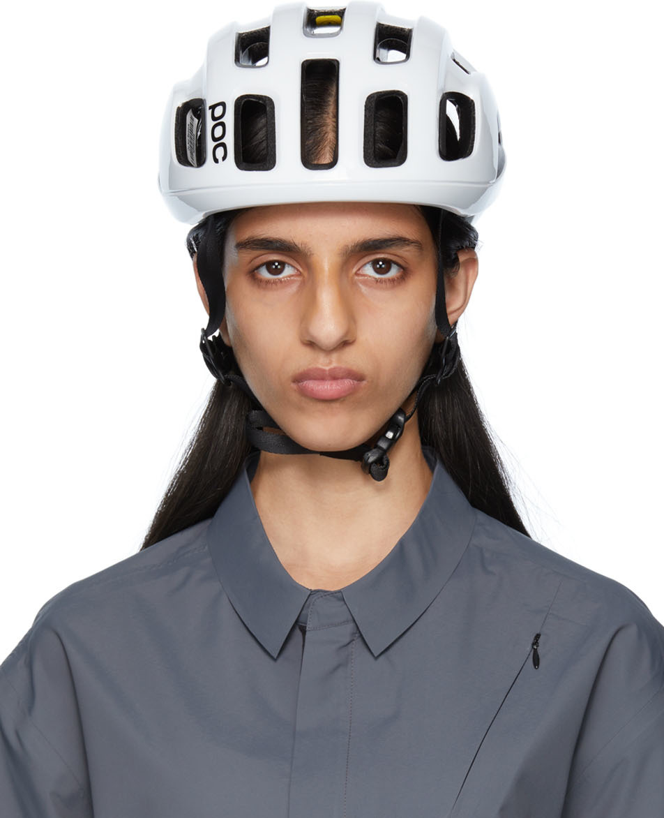 White Ventral Air Mips Cycling Helmet by POC | SSENSE
