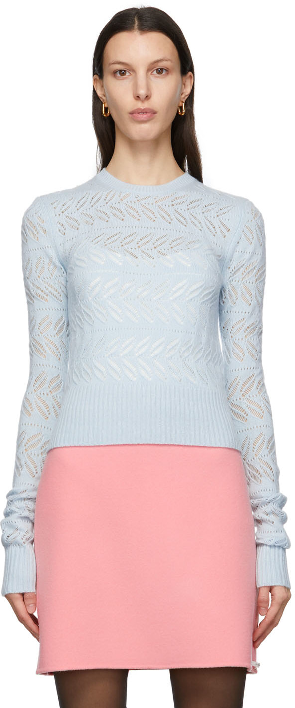 Blue Briose Sweater