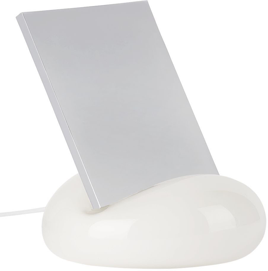 Nicholas Bijan Pourfard Ssense Exclusive Off-white Mirror Lamp In N/a