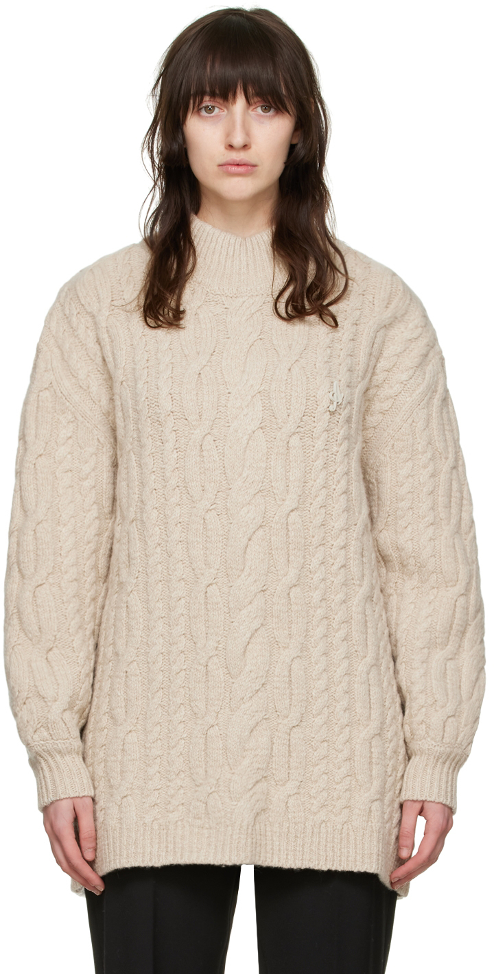 Axel Arigato Beige Cloud Sweater - Desert Beige - Size: Small