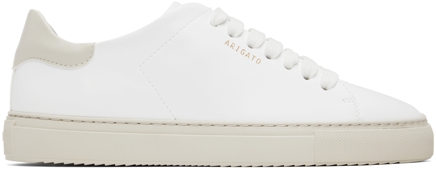 axel arigato white trainers