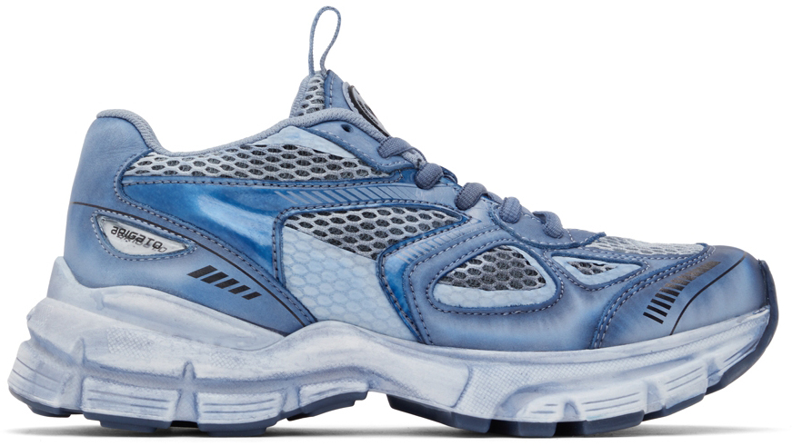 Axel Arigato SSENSE Exclusive Blue Marathon Dip-Dye Sneakers
