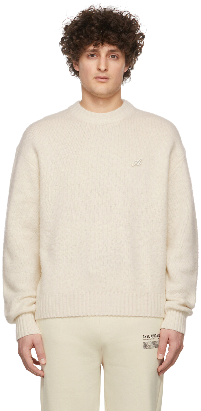 Axel Arigato Off-White Pin Sweater