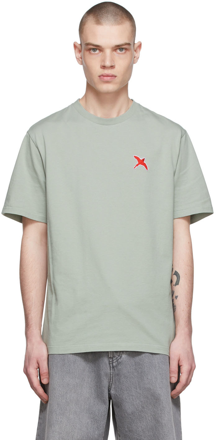 Axel Arigato Green Rouge Bee Bird T-Shirt