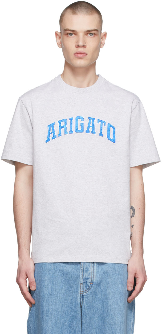 Axel Arigato Grey Organic Cotton T-Shirt